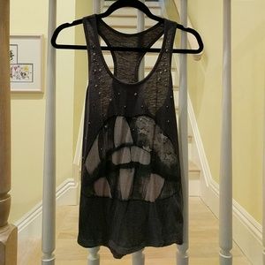 Express Razorback Lip Tank